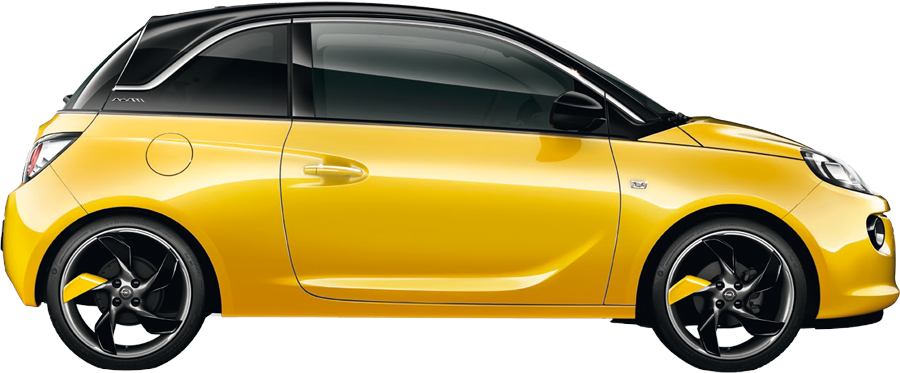 Opel Adam gelb